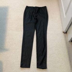 Missoni faux black leather pants